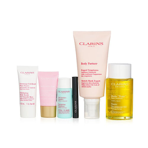 Clarins - Beautiful Beginnings Set  --6pcs+1suitcase