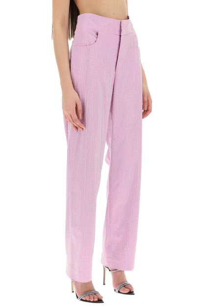 Giuseppe Di Morabito wide-leg pants with crystals