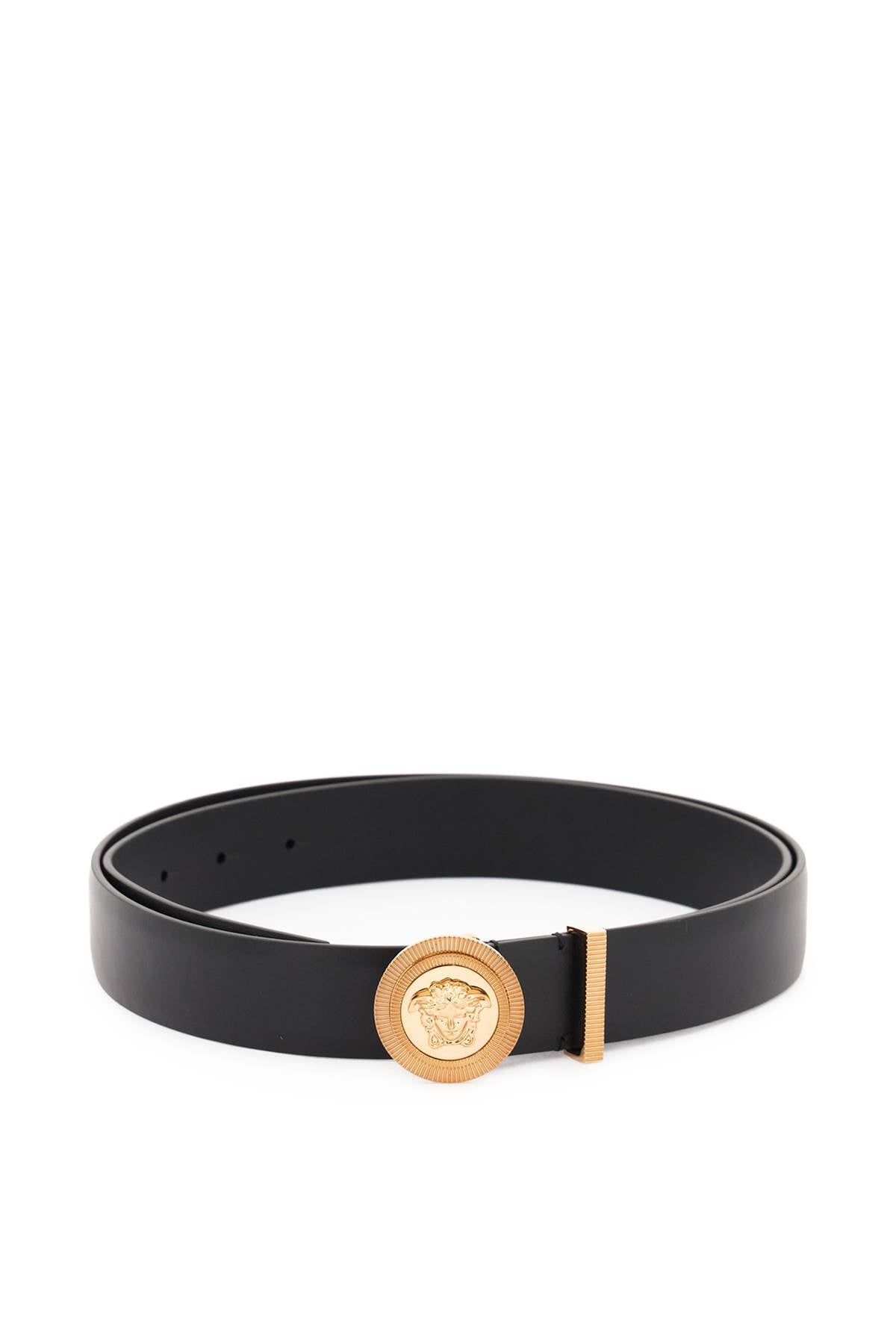 Versace medusa biggie leather belt