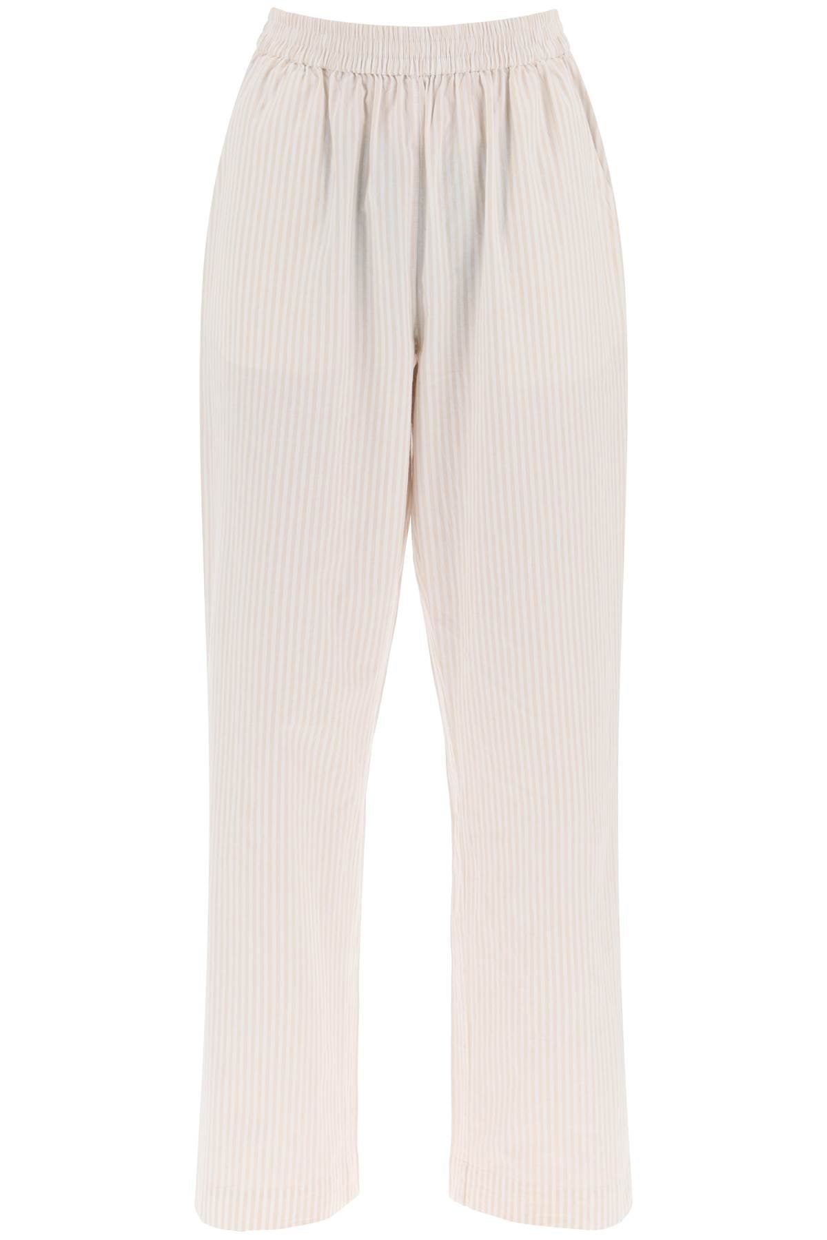 Skall Studio "organic cotton striped claudia pants"