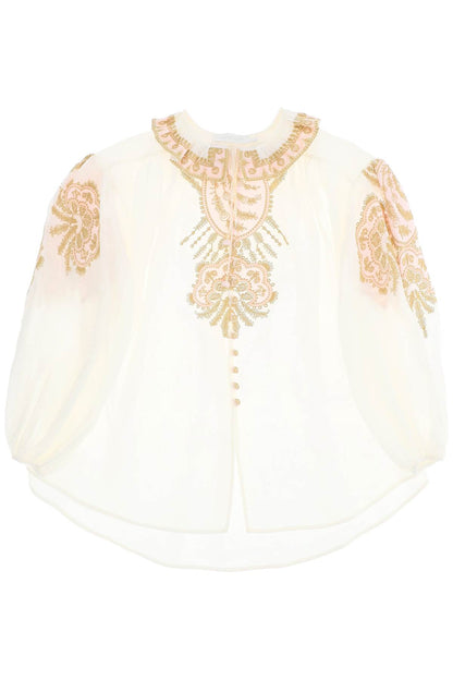 Zimmermann "ramie blouse made