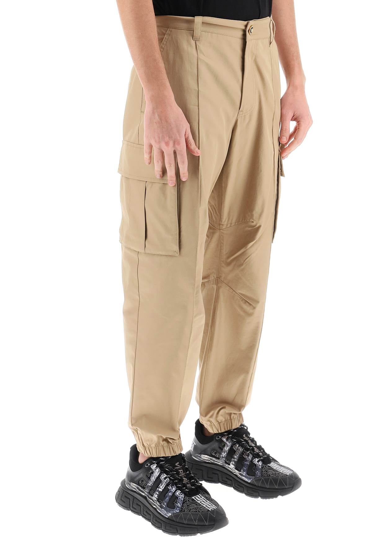 Versace medusa cargo pants