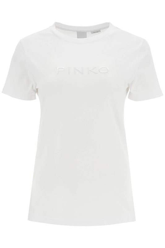 Pinko short-sleeved t-shirt with logo