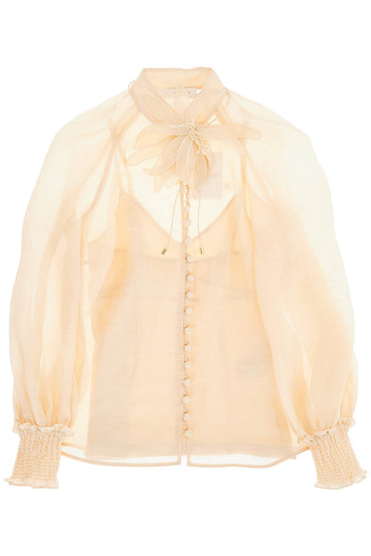 Zimmermann 'blouse with floral illustr