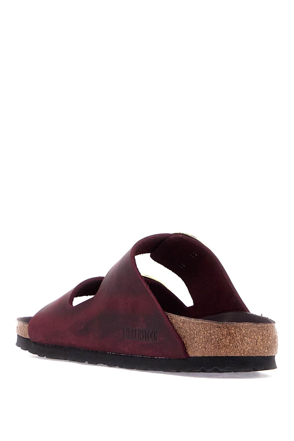 Birkenstock big buckle arizona slides