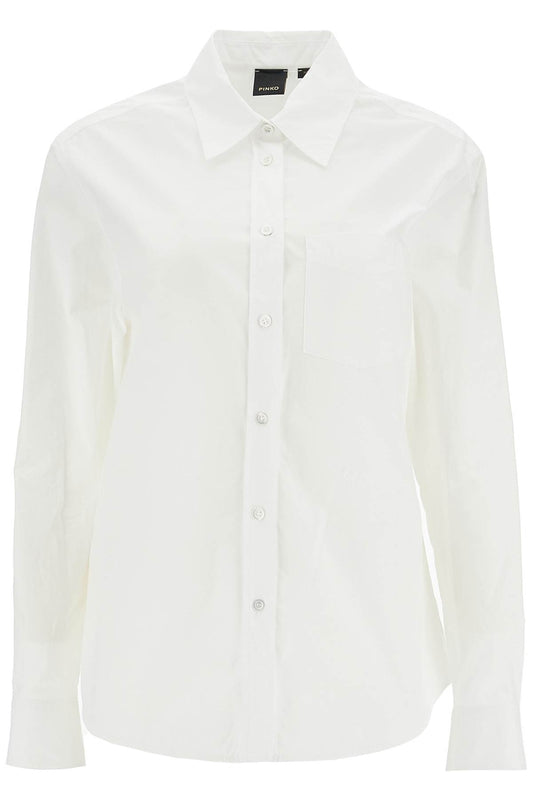 Pinko classic poplin shirt for men