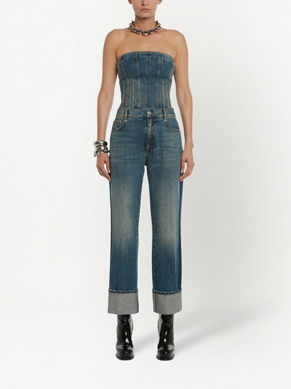 Alexander McQueen Jeans Blue