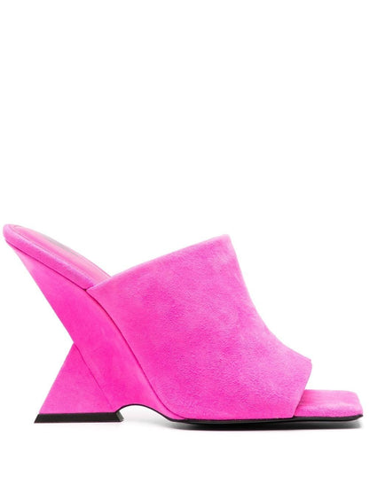 The Attico Sandals Fuchsia