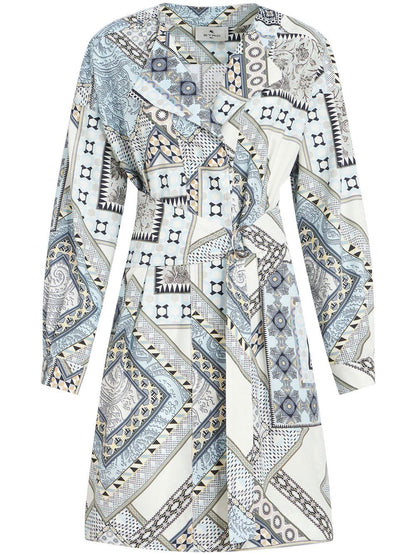 Etro Dresses Clear Blue