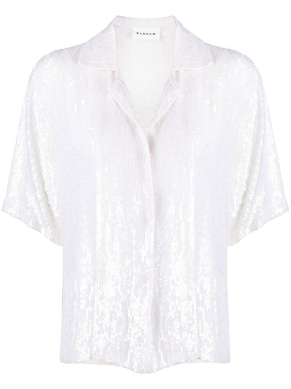 Parosh Shirts White