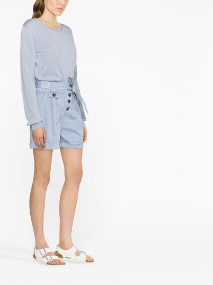 Woolrich Shorts Clear Blue