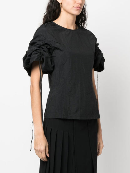 Erika Cavallini Semi-Couture Top Black