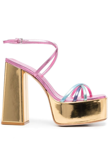 HAUS OF HONEY Sandals Golden