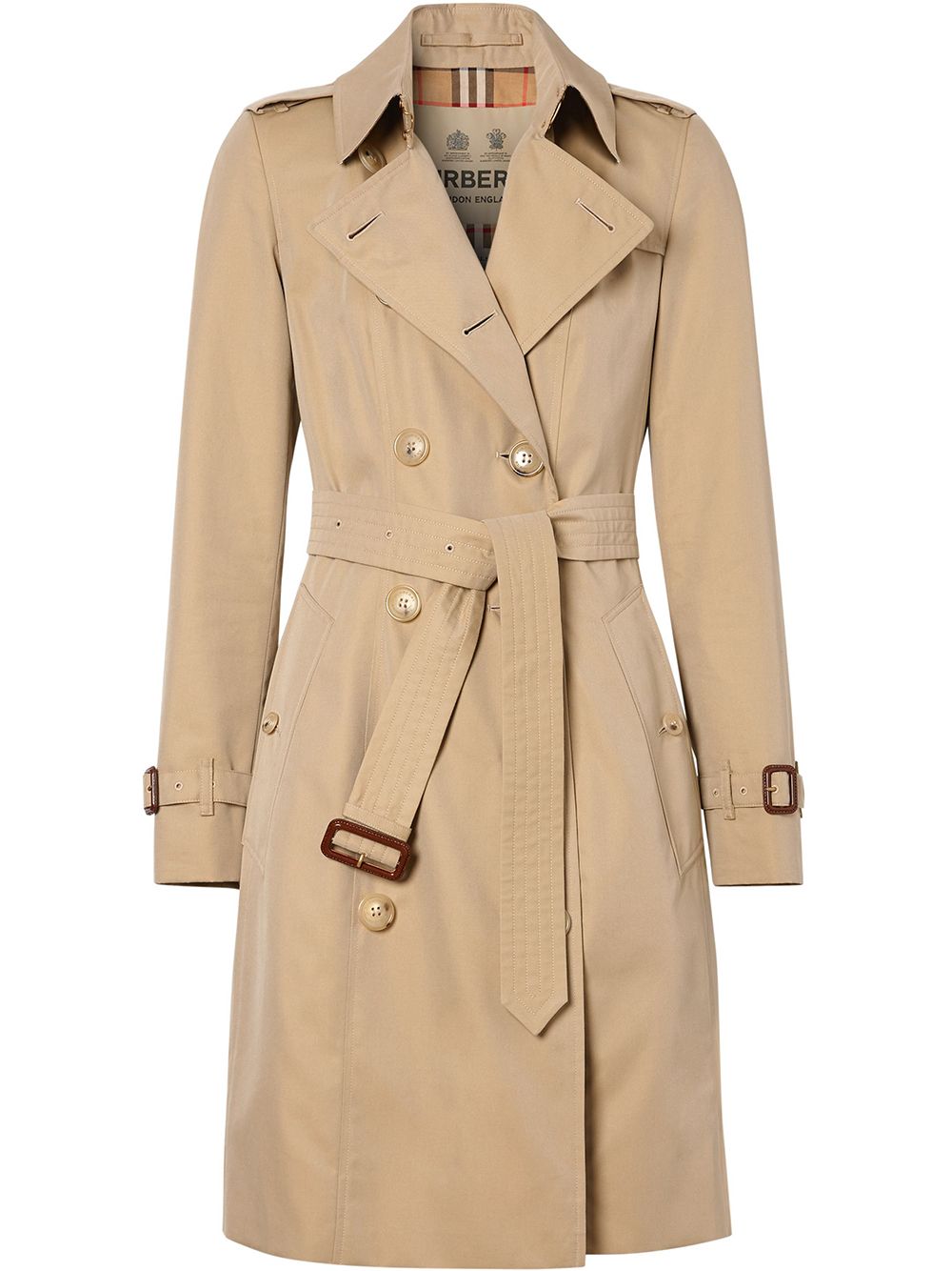 Burberry Coats Beige