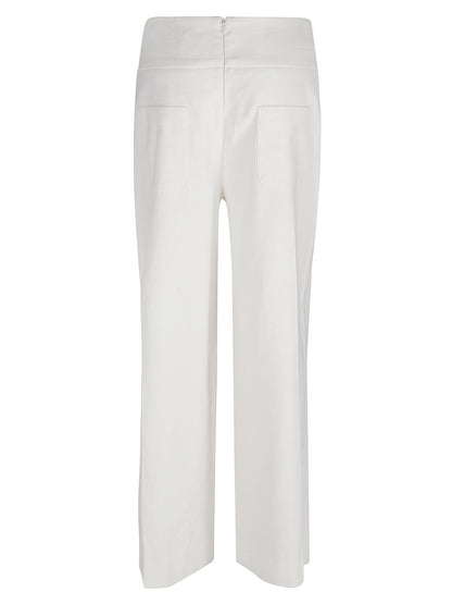 Via Masini 80 Trousers White