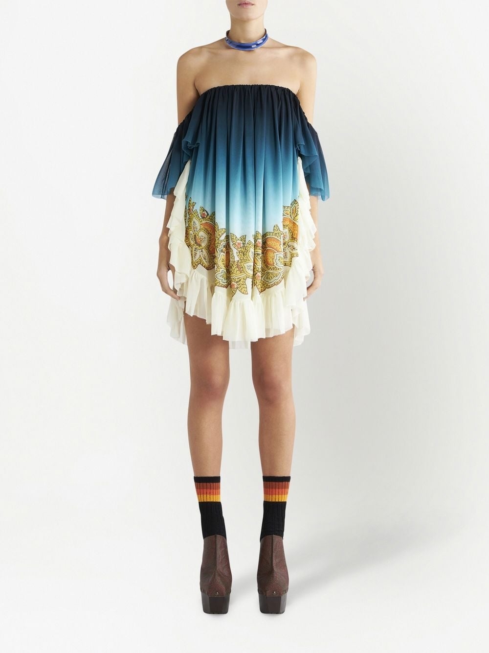 Etro Dresses Blue