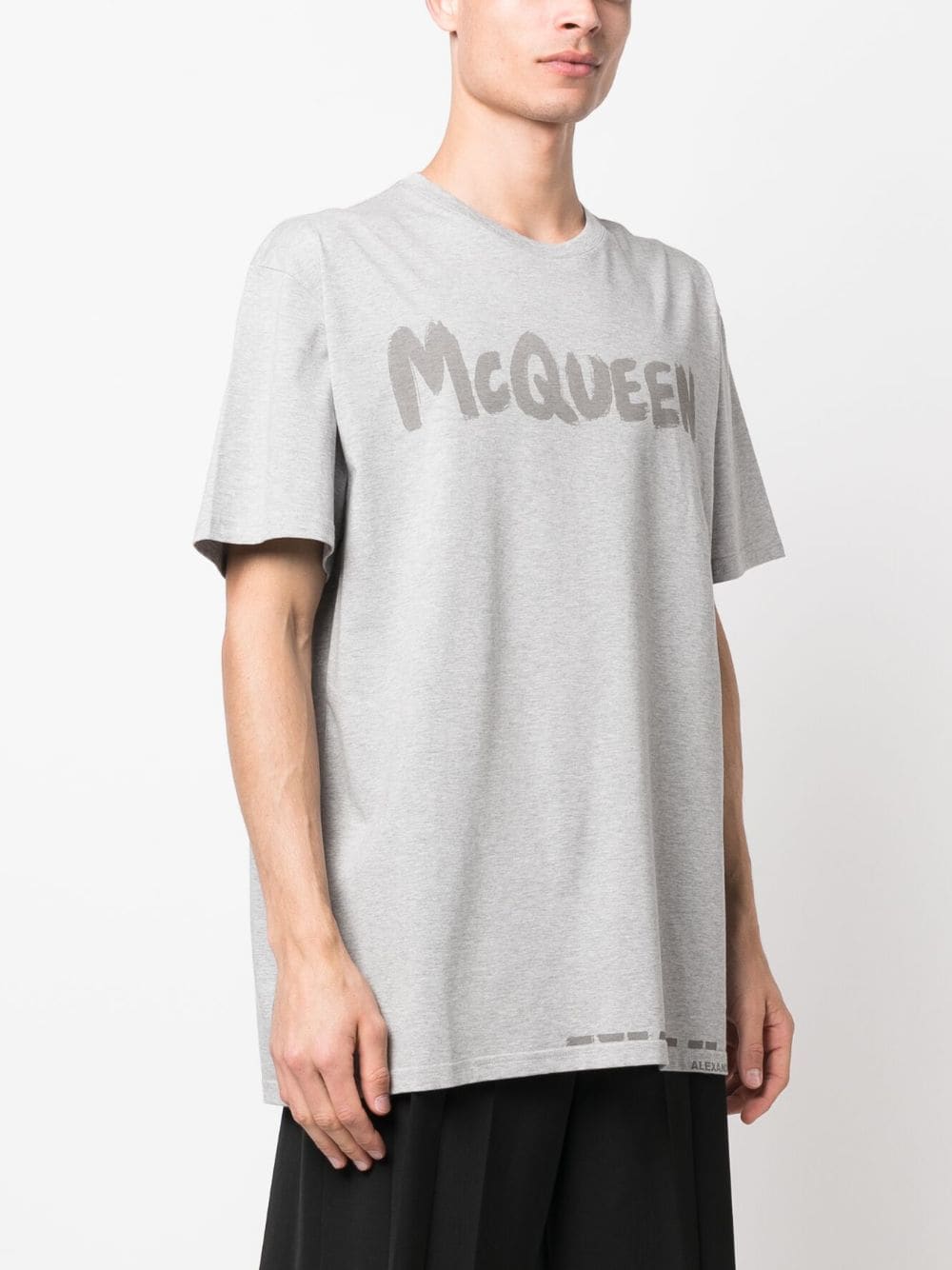 Alexander McQueen T-shirts and Polos Grey