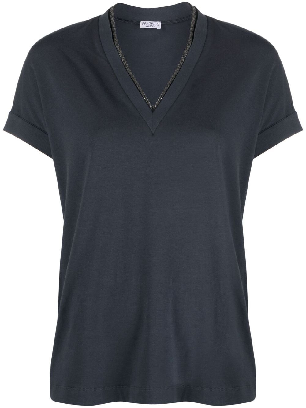 Brunello Cucinelli T-shirts and Polos Blue