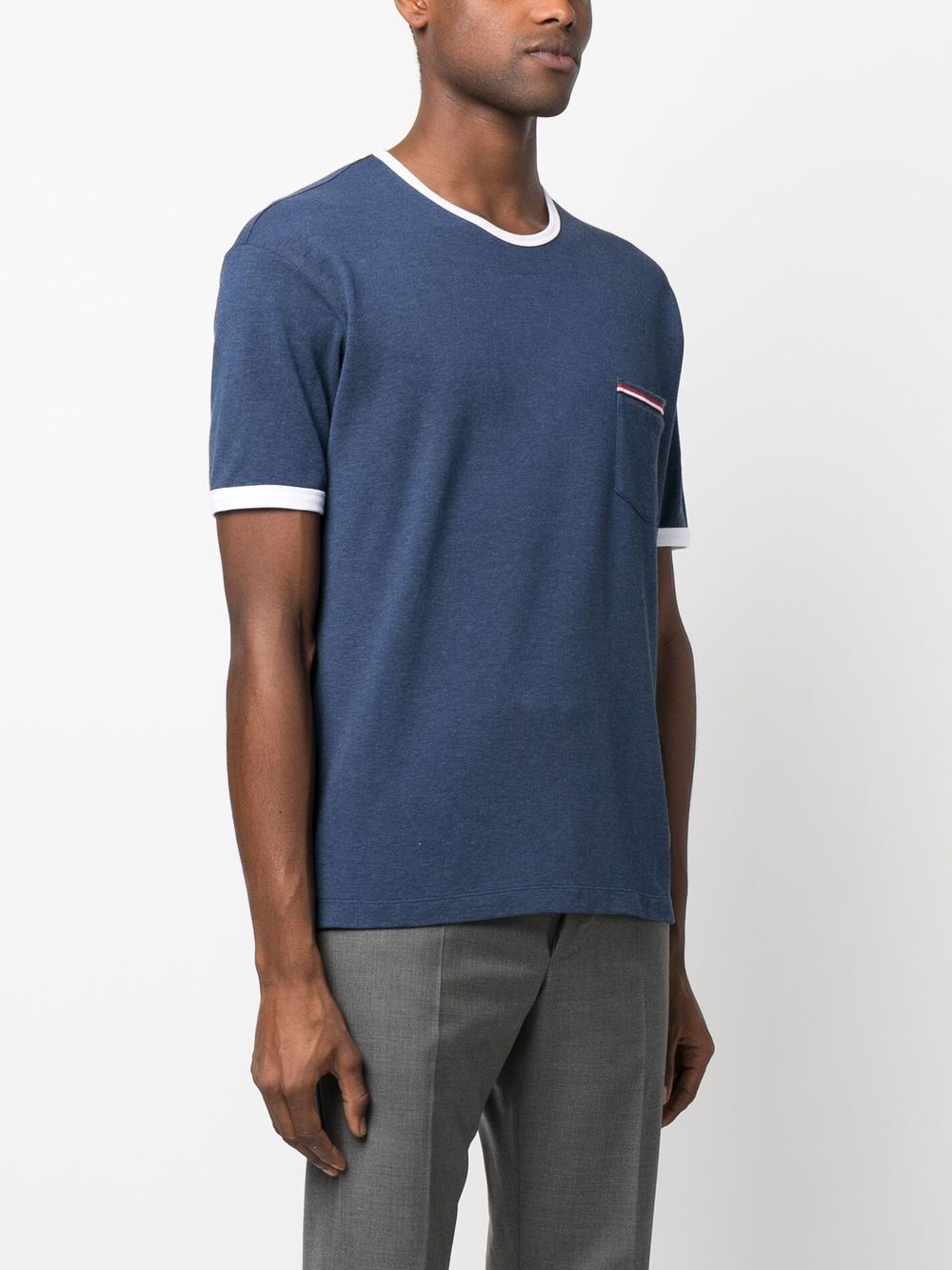 Thom Browne T-shirts and Polos Blue