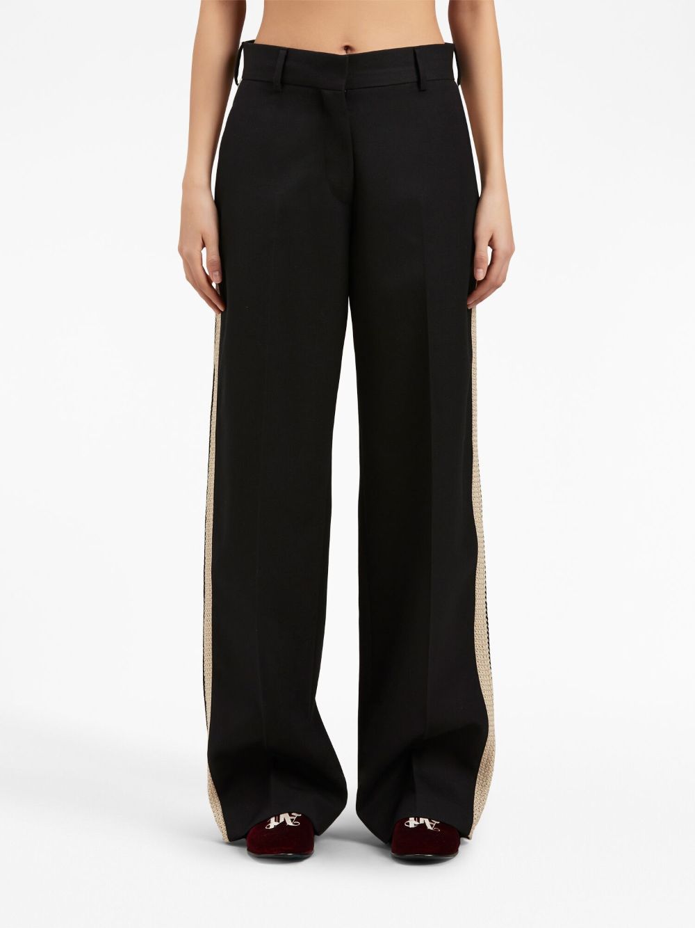 Palm Angels Trousers Black