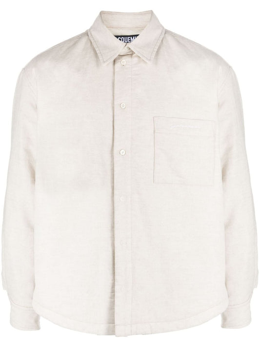 JACQUEMUS Shirts Beige