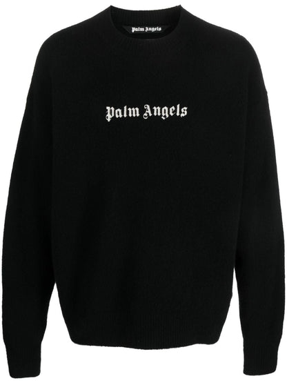 Palm Angels Sweaters Black