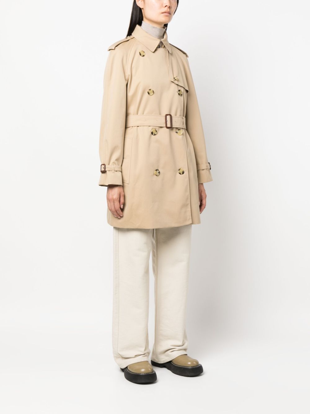 Burberry Coats Beige