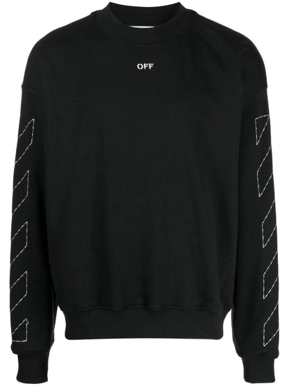 Off White Sweaters Black