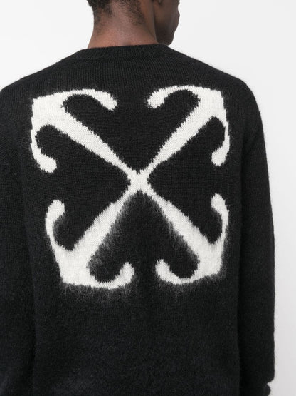 Off White Sweaters Black