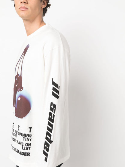 JIL SANDER FASHION T-shirts and Polos White