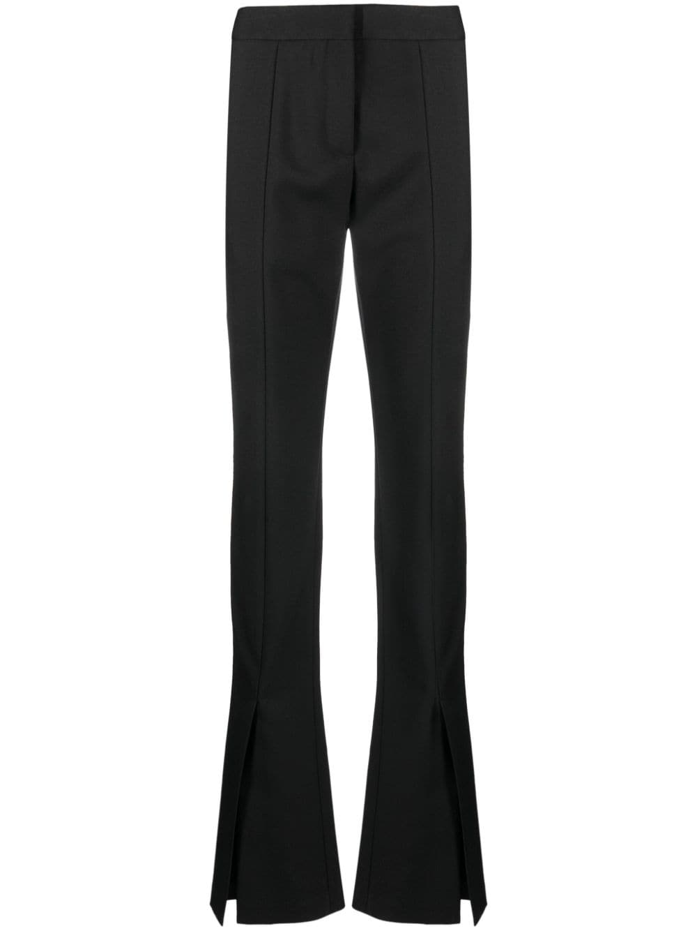 Off White Trousers Black