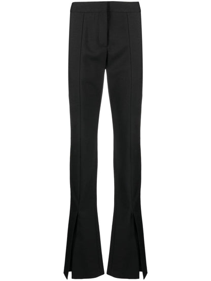 Off White Trousers Black