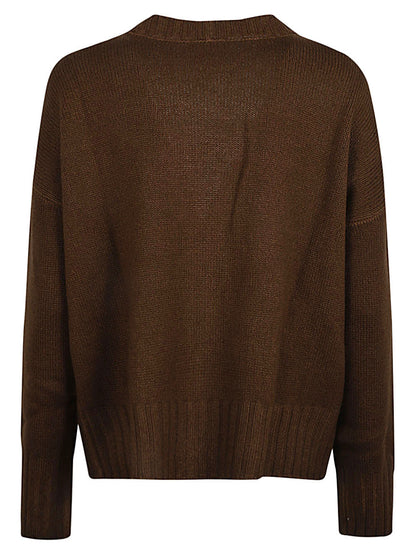 Base Sweaters Brown