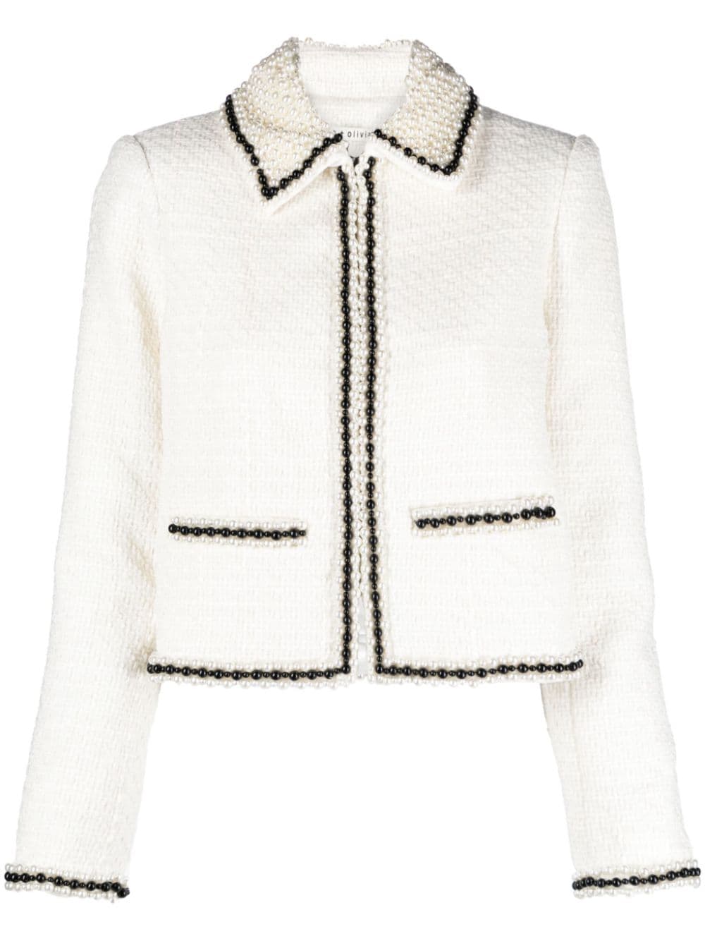 Alice + Olivia Jackets White