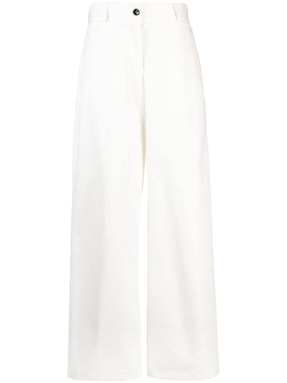 JIL SANDER FASHION Trousers White