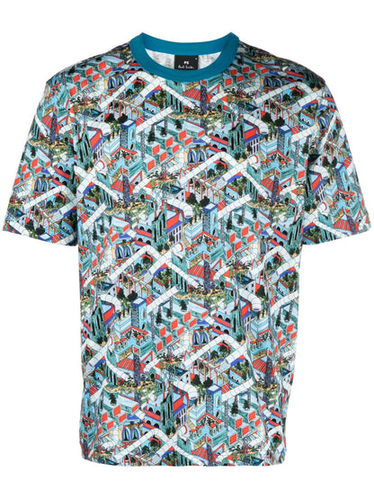 PS By Paul Smith T-shirts and Polos Blue