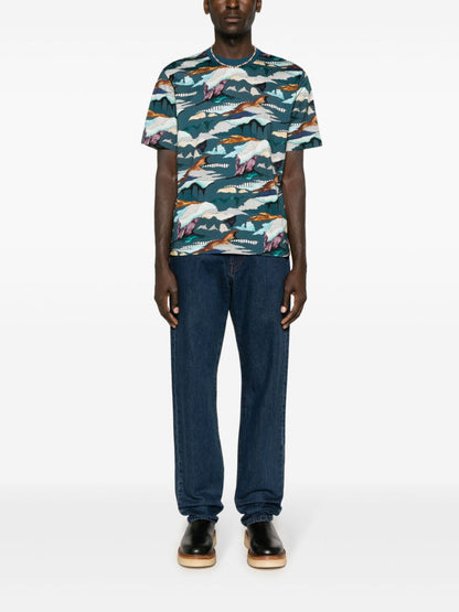 PS By Paul Smith T-shirts and Polos Blue