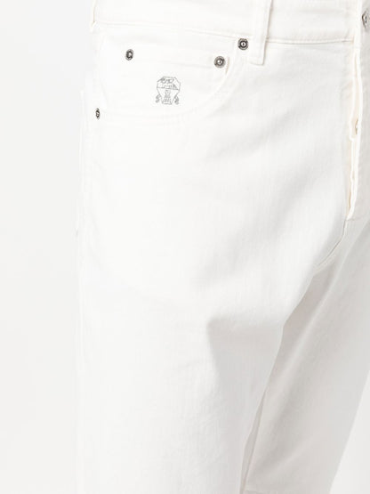 Brunello Cucinelli Jeans White