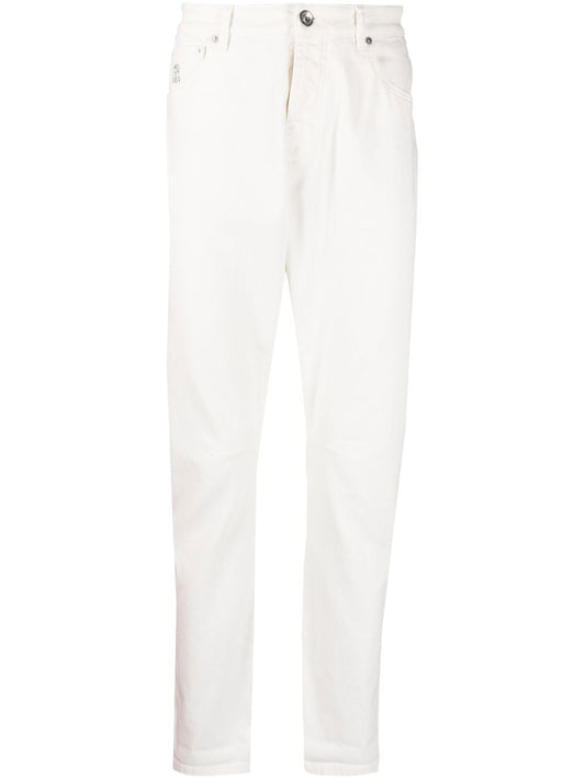 Brunello Cucinelli Jeans White