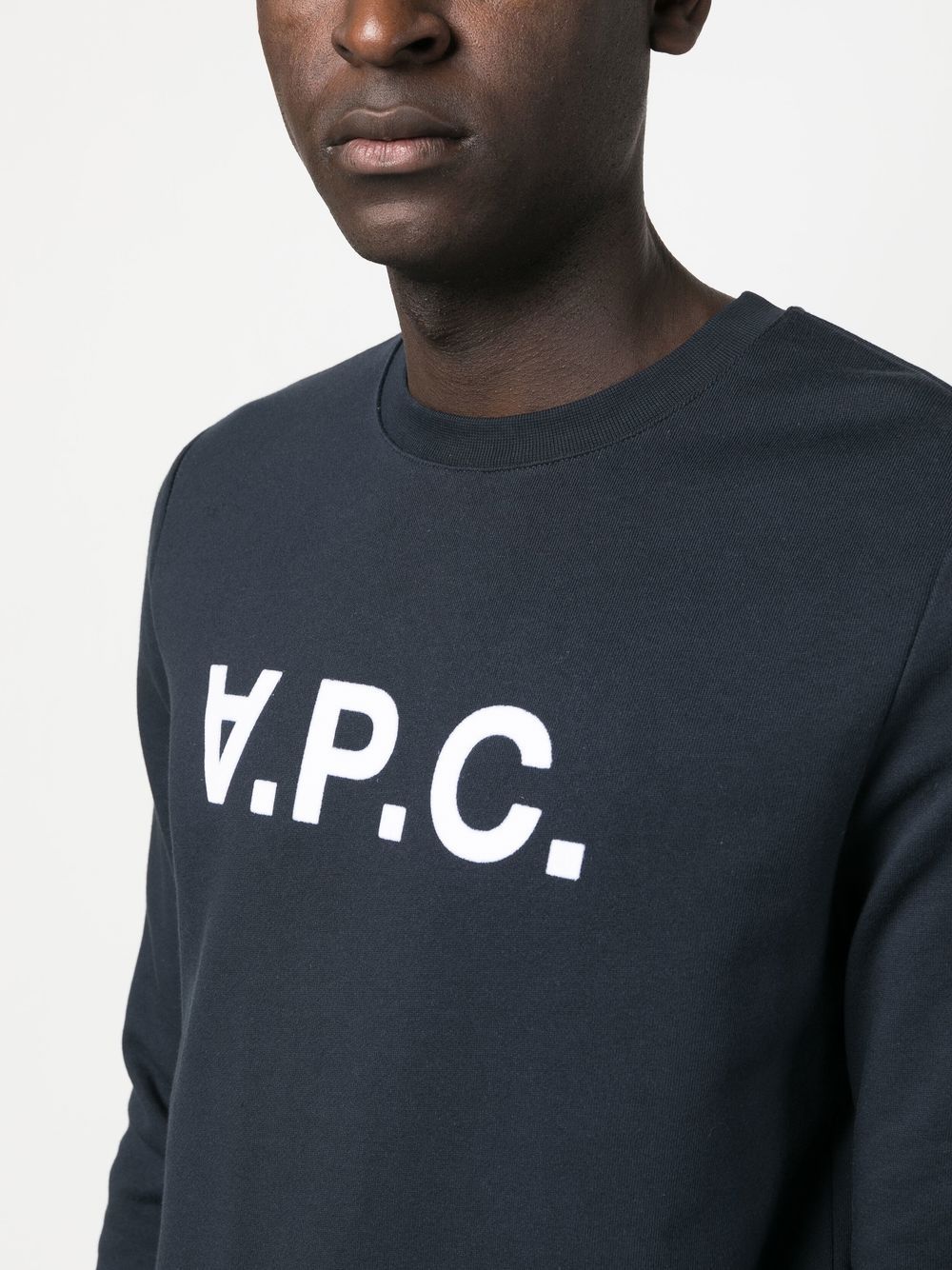 A.P.C. Sweaters Blue