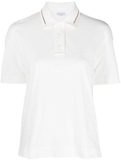 Brunello Cucinelli T-shirts and Polos White