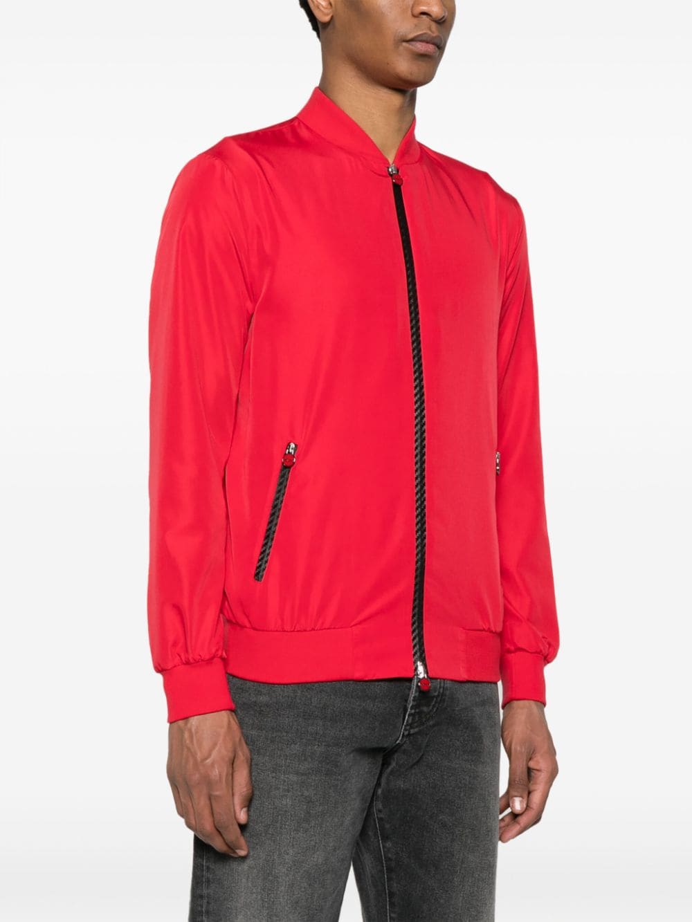 Kiton Coats Red