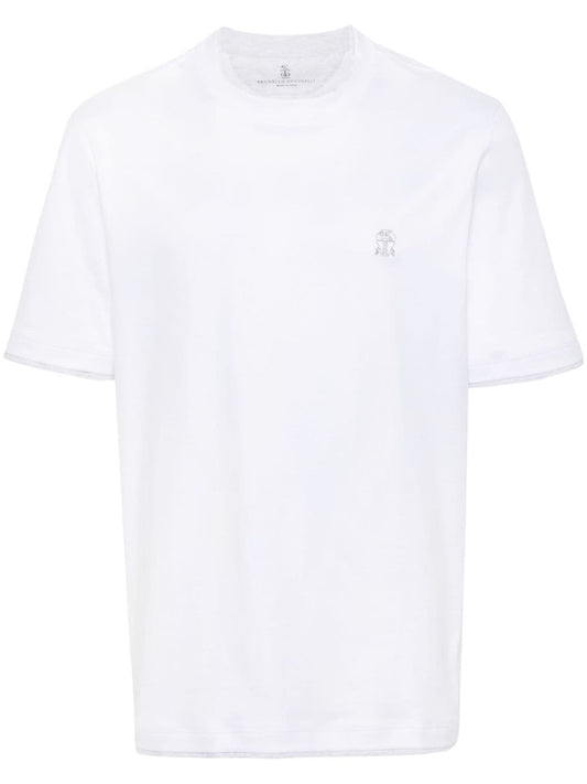 Brunello Cucinelli T-shirts and Polos White