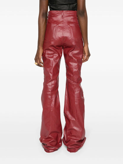 Rick Owens Trousers Red