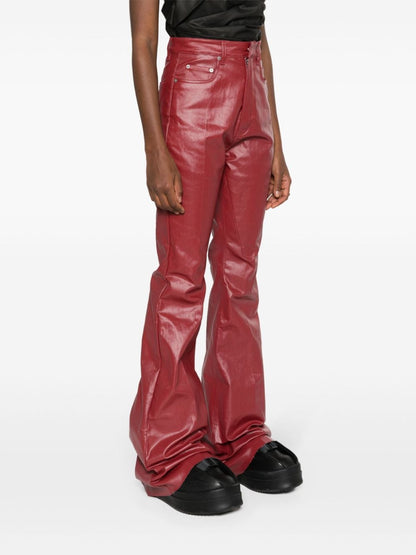 Rick Owens Trousers Red