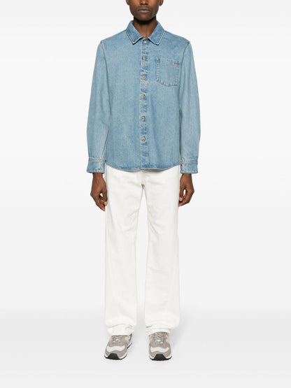 A.P.C. Shirts Blue