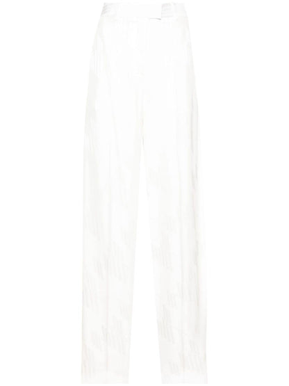 The Attico Trousers White