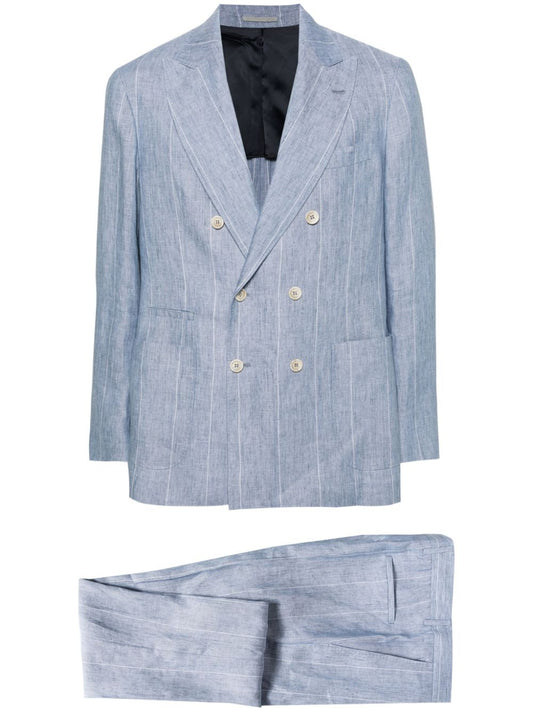 Brunello Cucinelli Suit Clear Blue