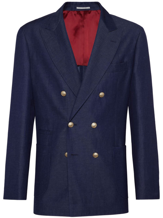 Brunello Cucinelli Jackets Blue