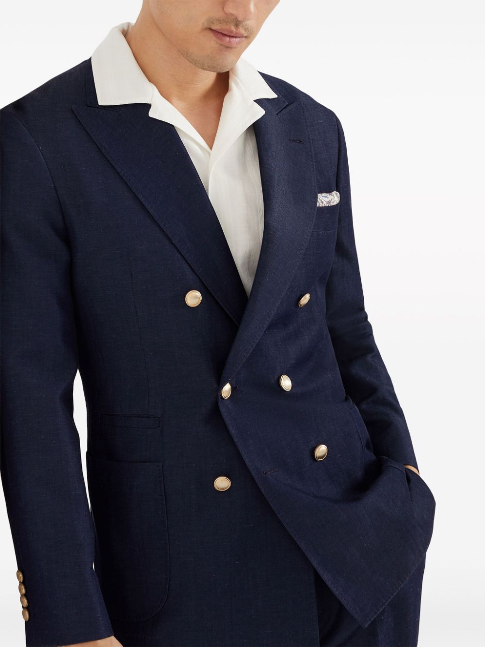 Brunello Cucinelli Jackets Blue